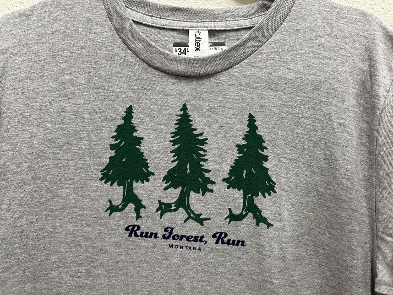 Run Forest Run T-Shirt, Size: S