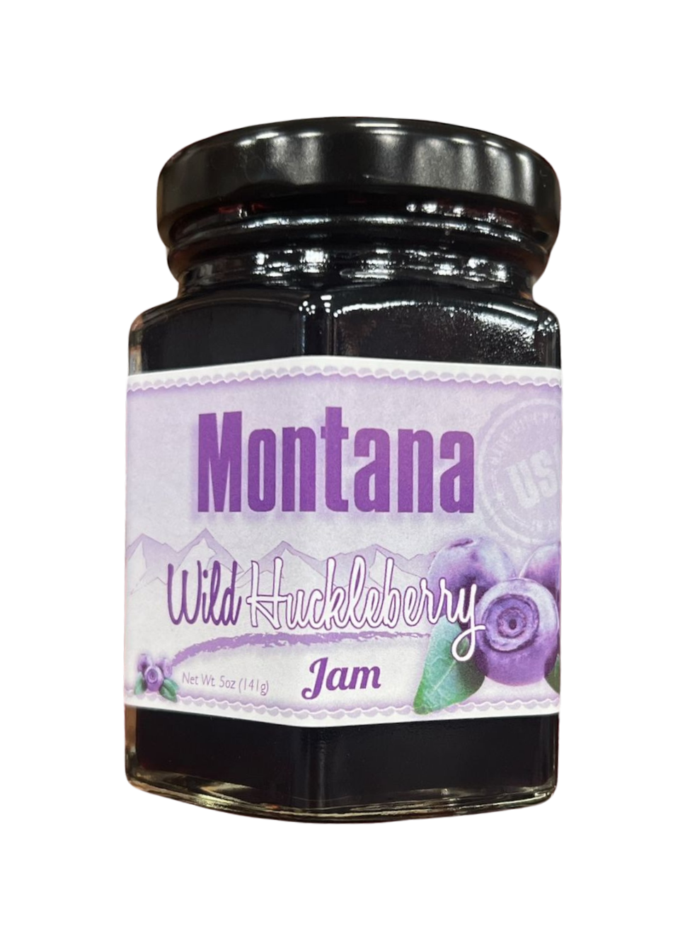 Wild Huckleberry Jam 5 oz.
