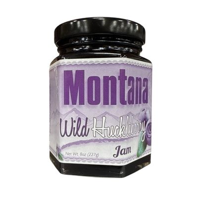 Wild Huckleberry Jam 8 oz.