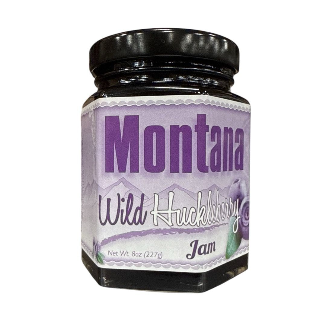 Wild Huckleberry Jam 8 oz.