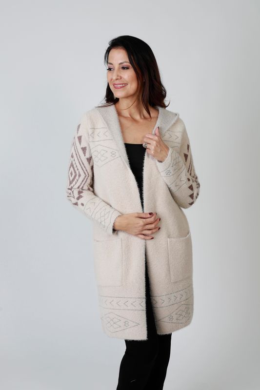 Venario Fanny Hooded Cardigan