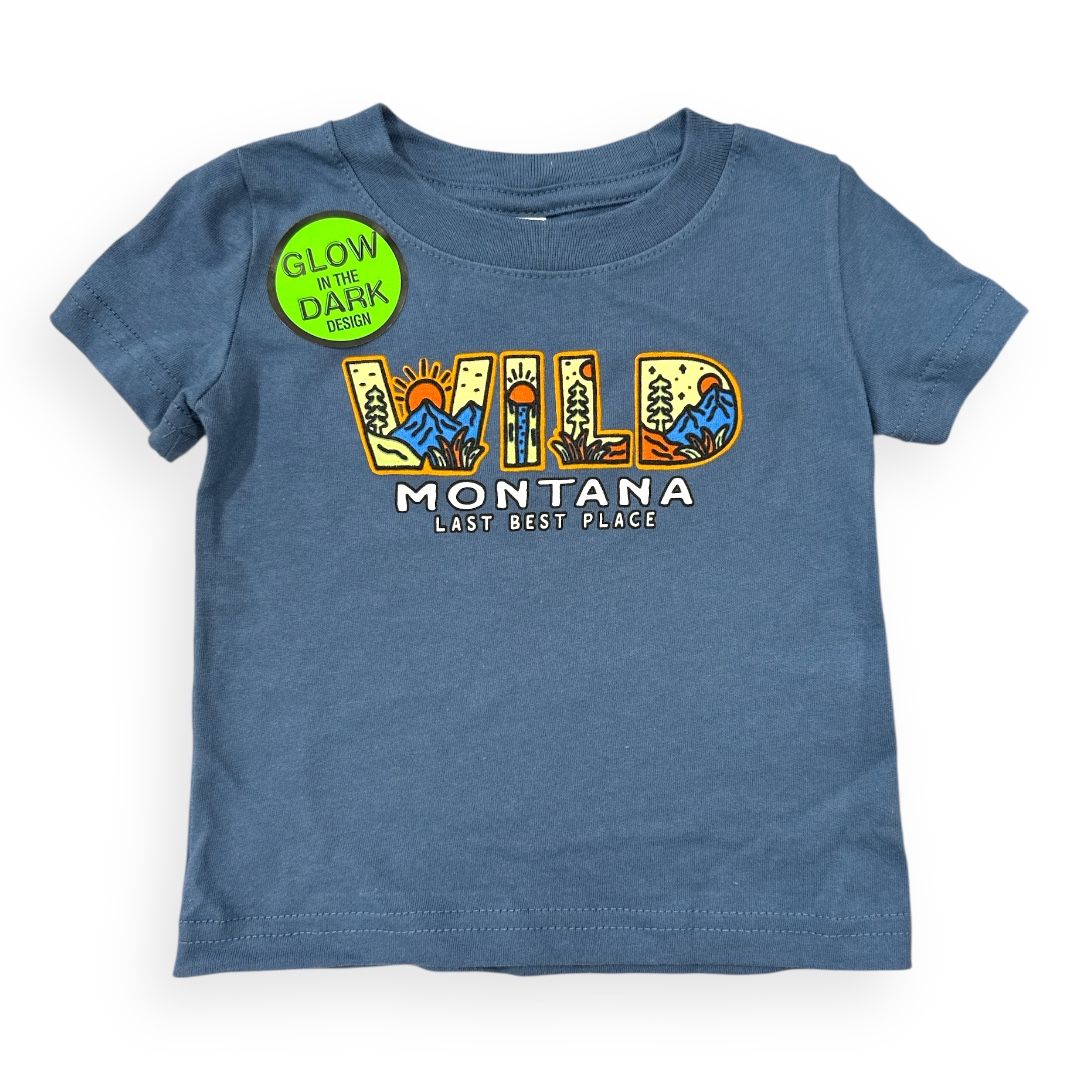 Wild Montana Indigo Glow-in-the Dark Infant T-Shirt