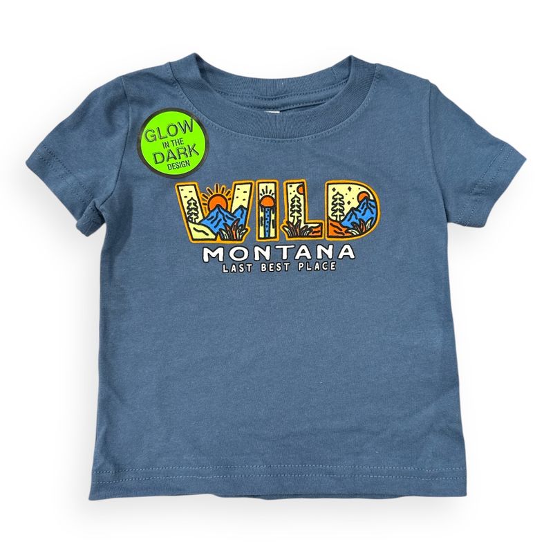 Wild Montana Indigo Glow-in-the Dark Infant T-Shirt