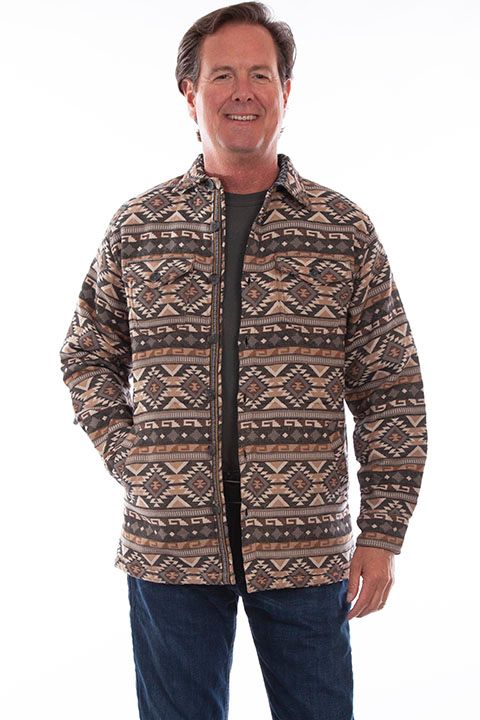 Scully Men&#39;s Southwest Shirt Jacket