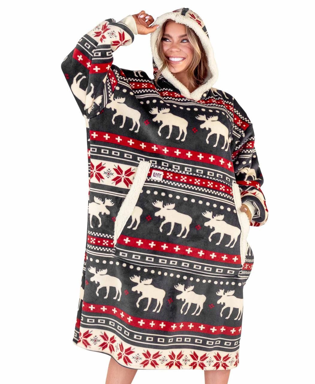 Cabin Fair Isle Blanket Hoodie