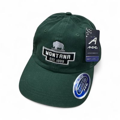 Montana Est. 1889 Bison Silhouette Cap, Classic Cut