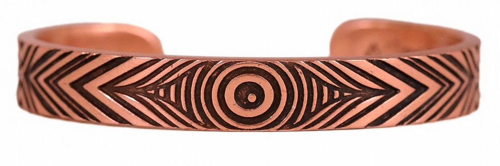 Sergio Lub Visionary Copper Bracelet, Width: Regular, Size: Large