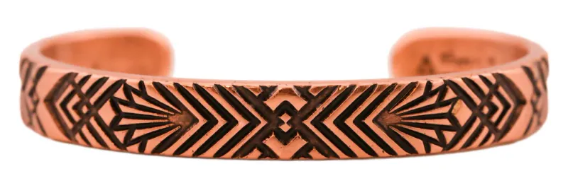 Sergio Lub Nouveau Copper Bracelet