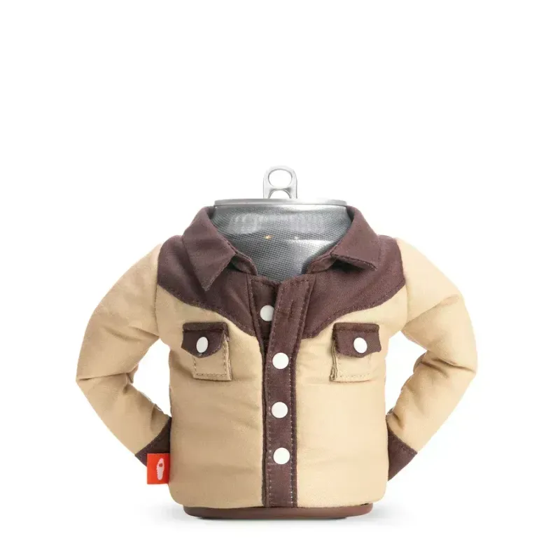 The Howdy, Taco Tan &amp; Chocolate - Insulated Can Cooler