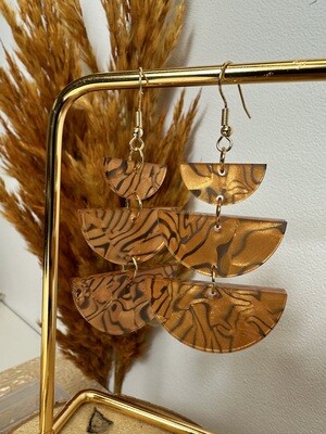 Half rounds - Shiny Copper