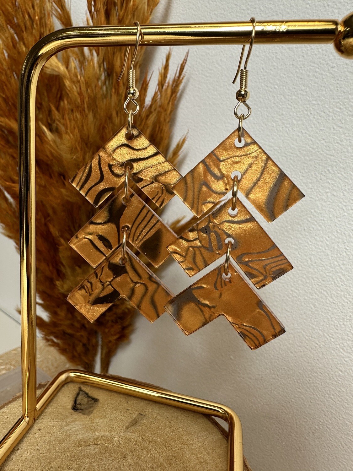 Zig Zag - Shiny Copper