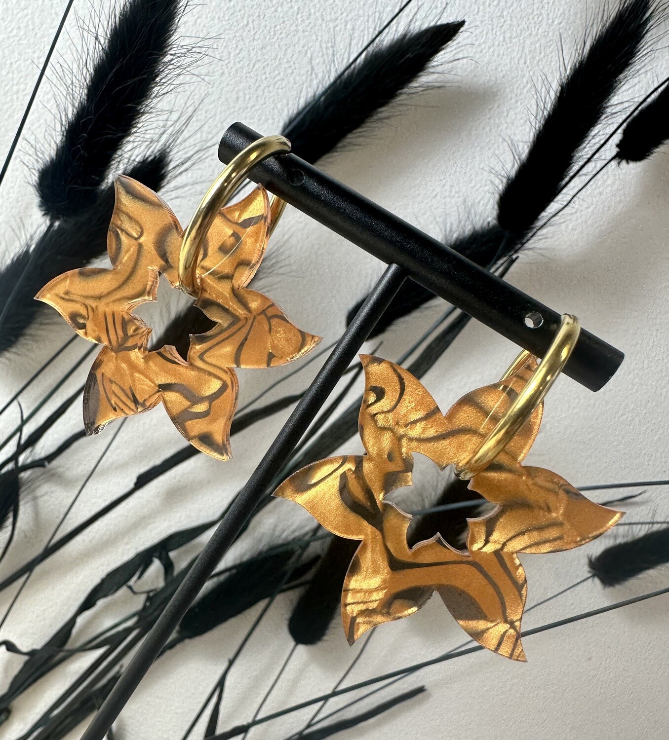 Star flower - Shiny Copper