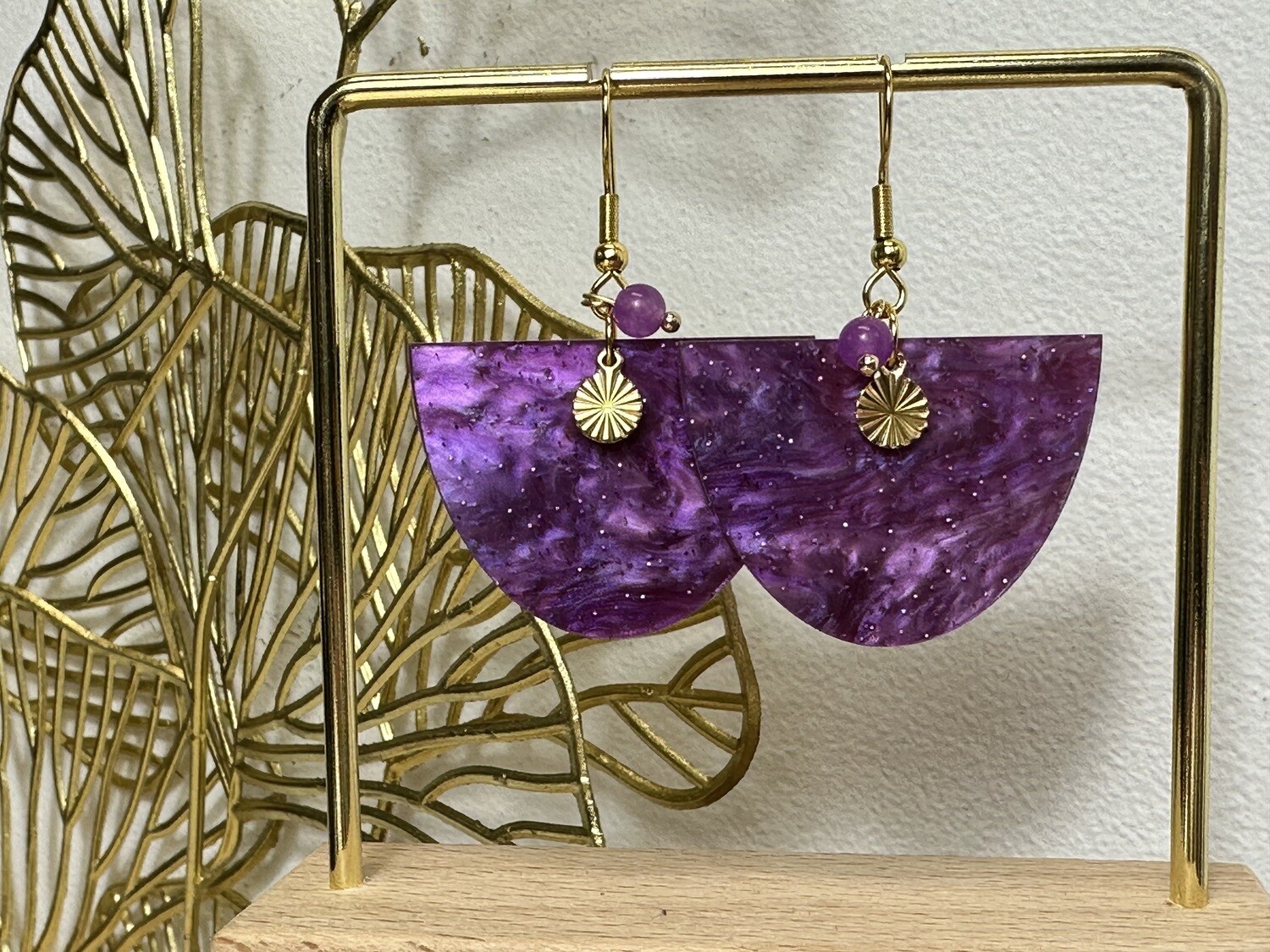 Half moon - Pearly Purple