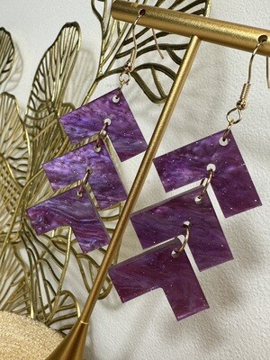 Zig zag - Pearly Purple