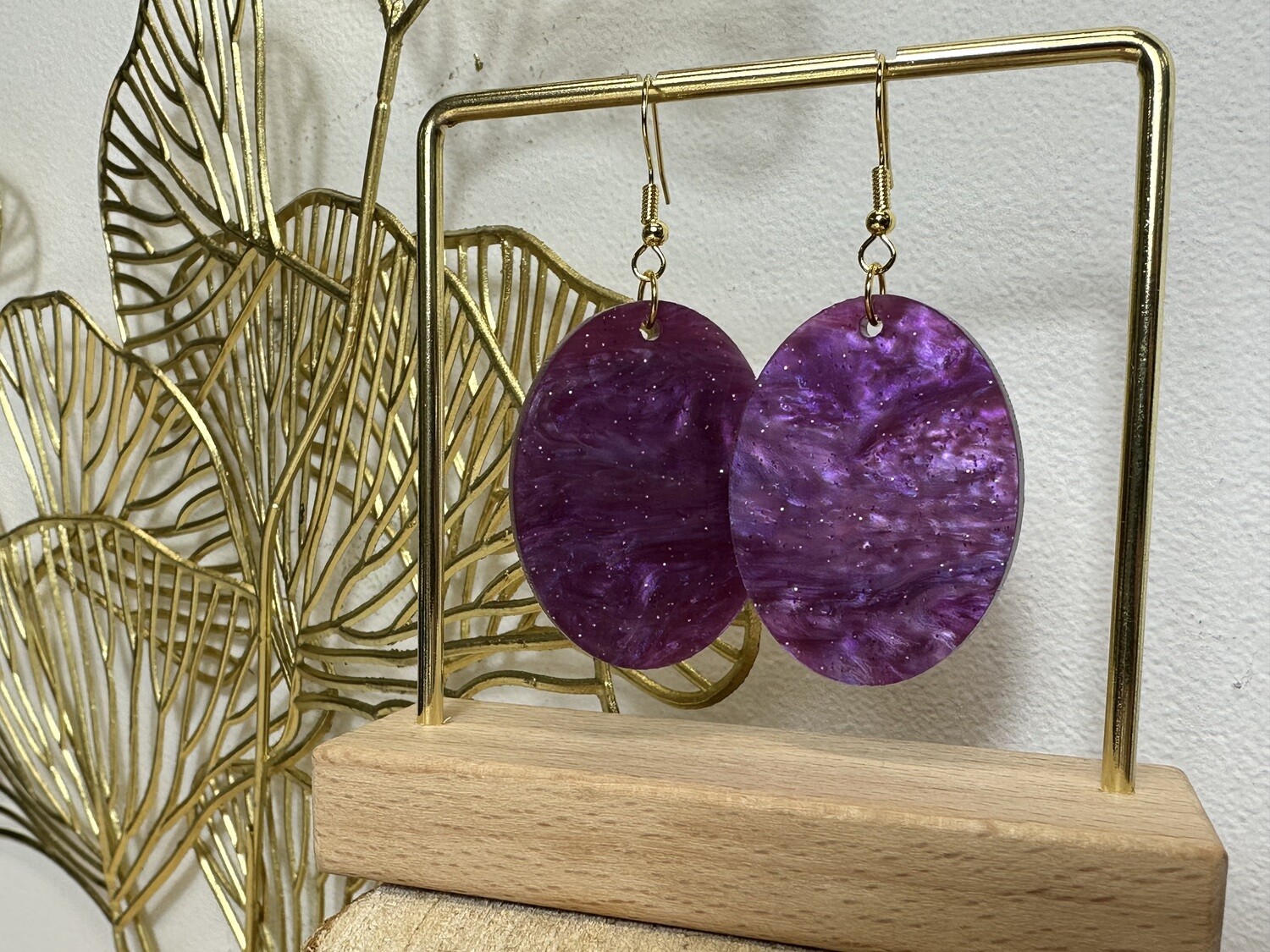 Oval - Pearly Purple