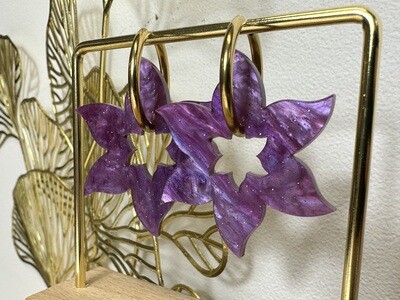Star flower - Pearly purple