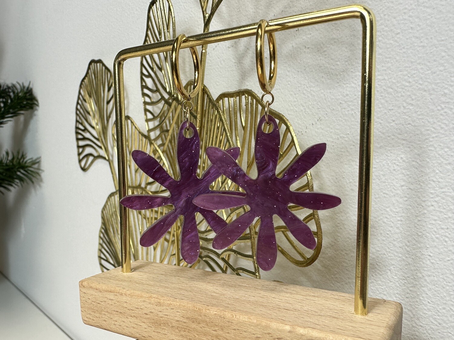 Big flower - Pearly Purple