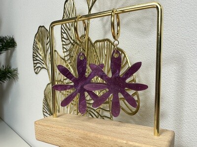 Big flower - Pearly Purple