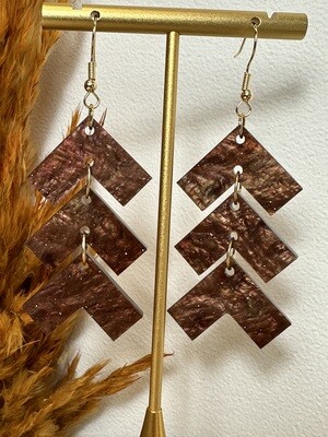 Zig zag - Pearly Brown