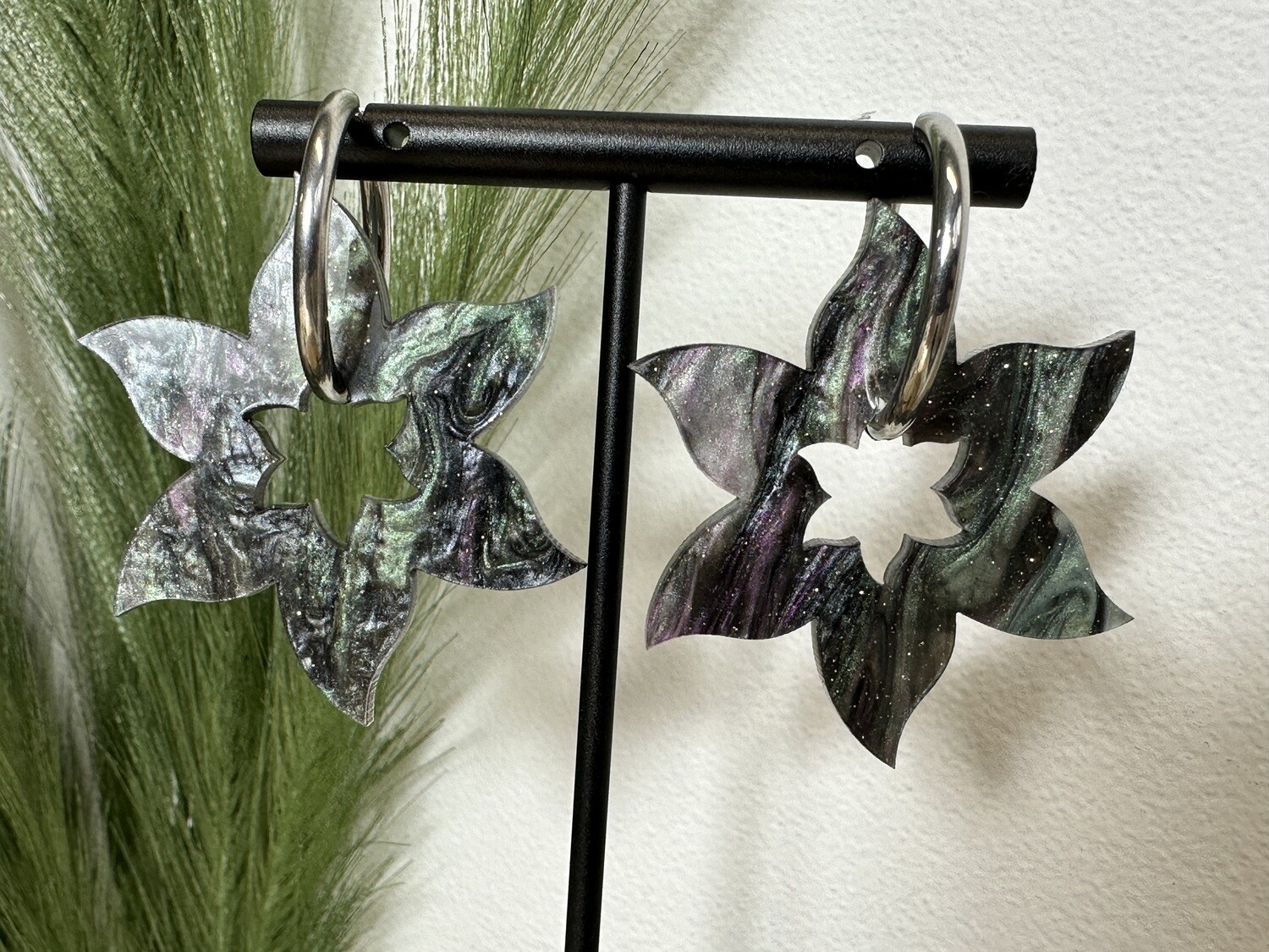 Star flower &amp; ring - Nothern lights