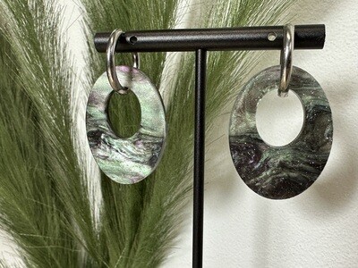 Oval &amp; ring - Nothern Lights