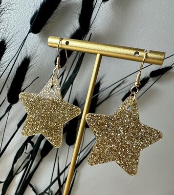 Big star - Soft Gold Glitters