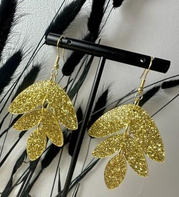 Spring  - Gold Glitter