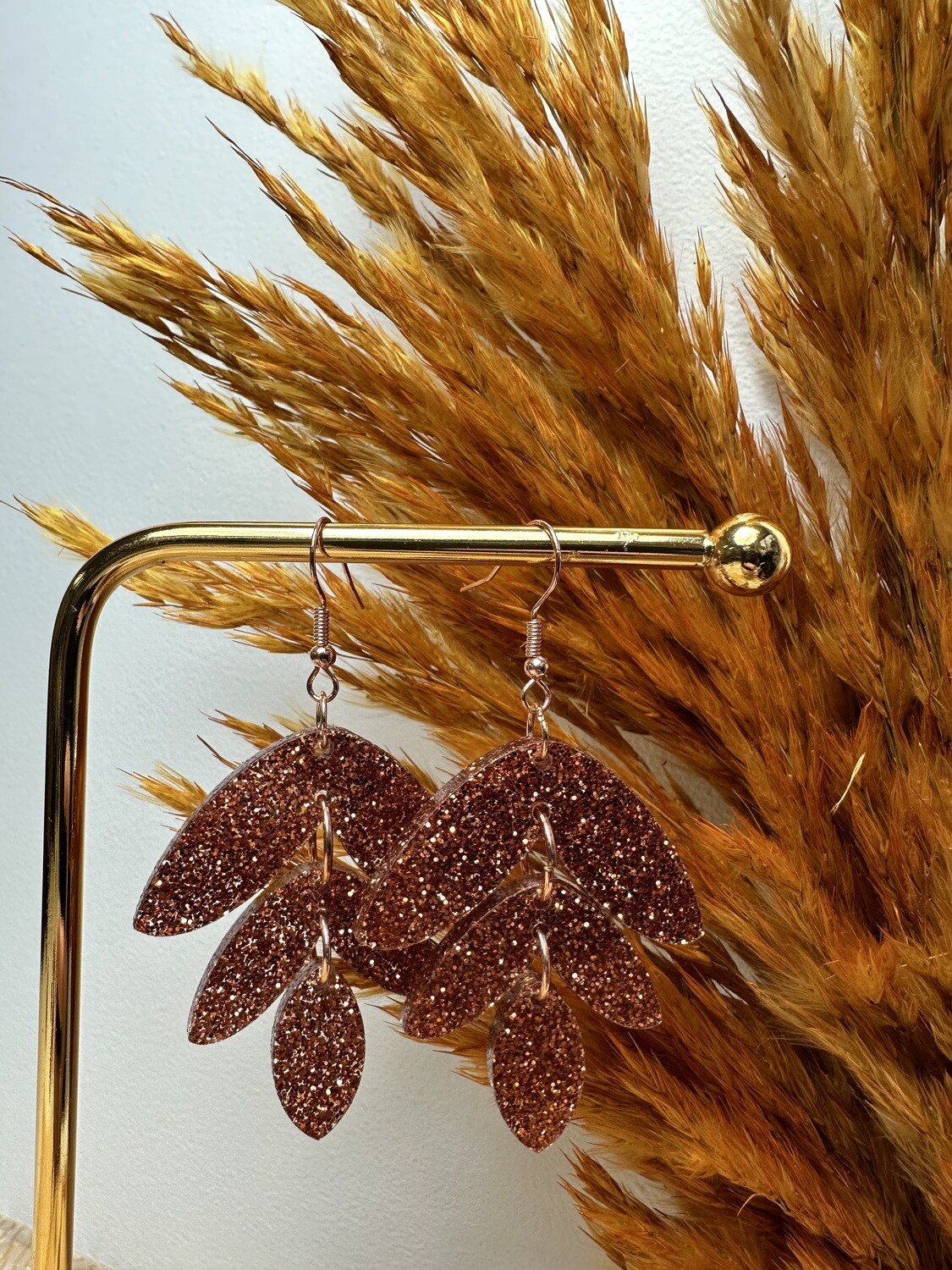 Spring - copper glitter