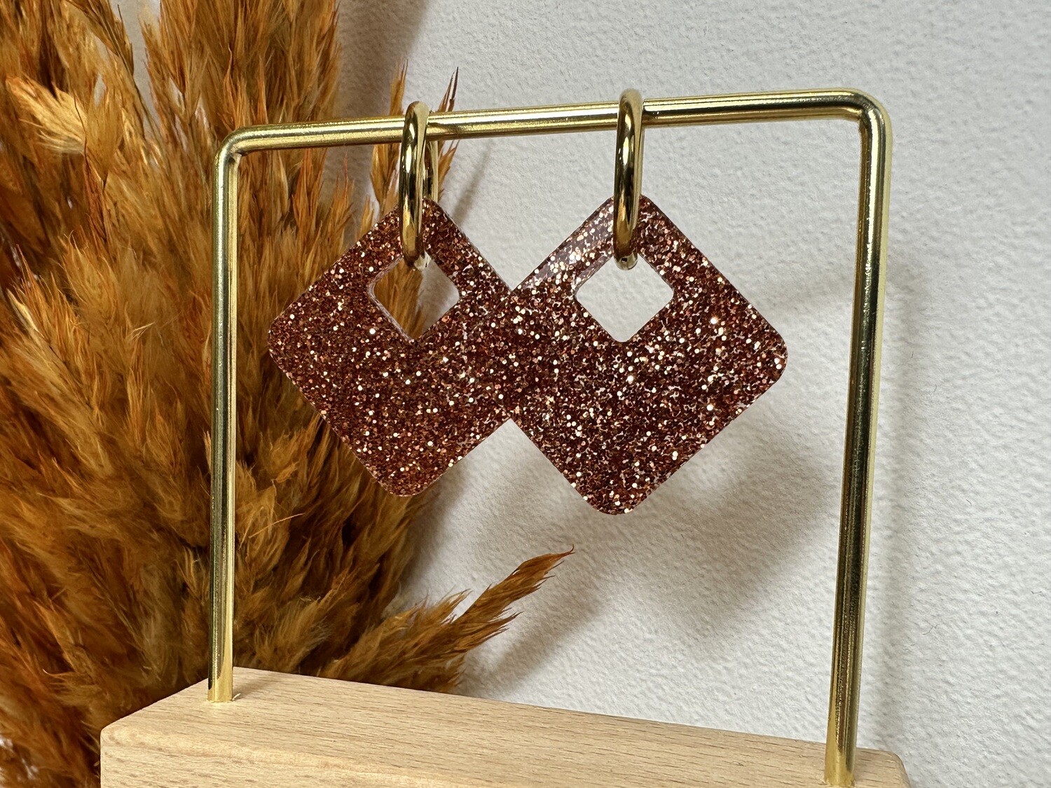 Spring - copper glitter