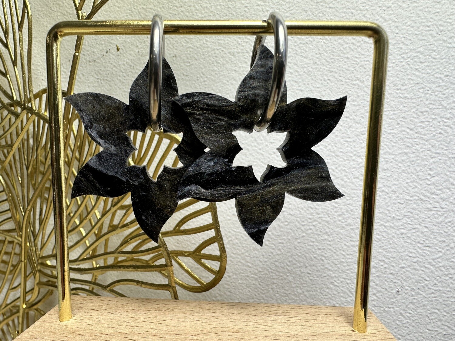 Star flower - Silver-gold galaxy