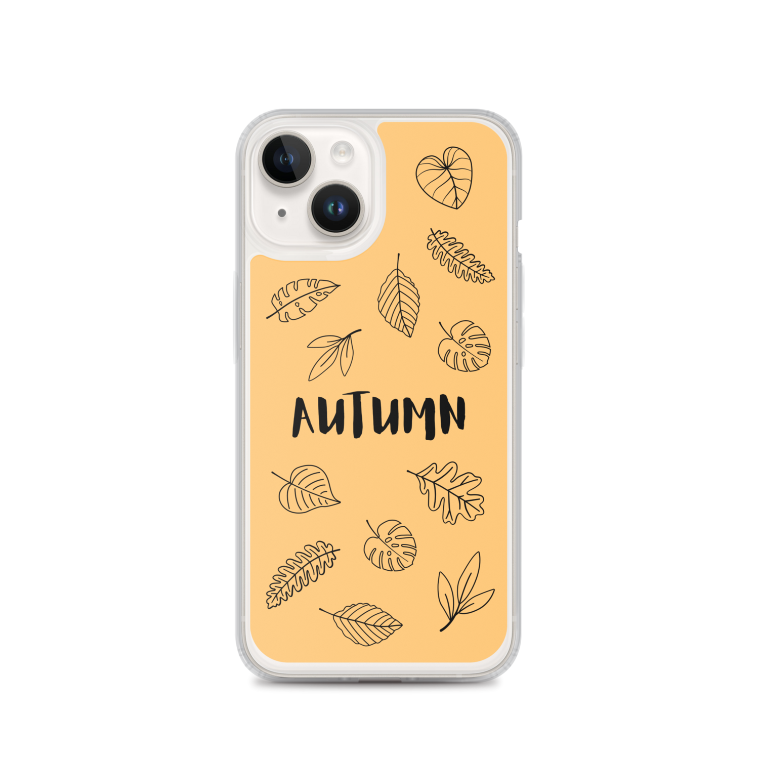 Autumn - a yellow case for iPhone