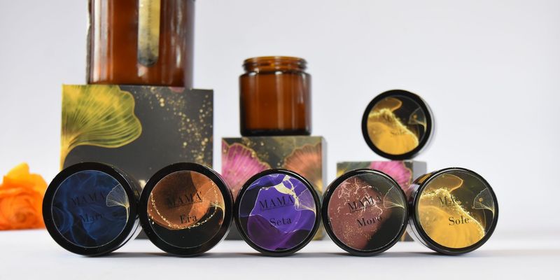 CANDELE PROFUMATE 60 GRAMMI LUXORY BOX