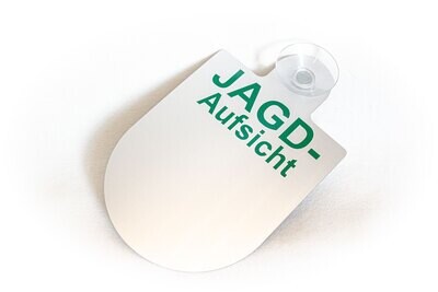 Autoschild Autoschild "Jagdaufsicht"