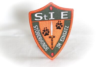 Ärmelabzeichen STiE (Stöberhunde im Einsatz)