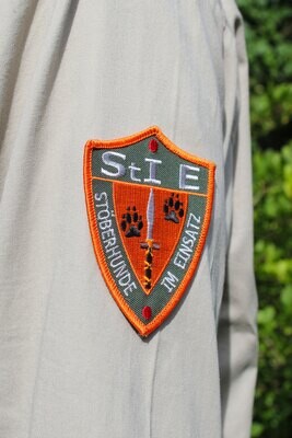 Ärmelabzeichen STiE (Stöberhunde im Einsatz) Ärmelabzeichen STiE (Stöberhunde im Einsatz)