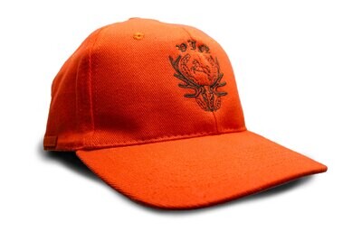 VJN Basecap "DRÜCKJAGD" / orange - weiss