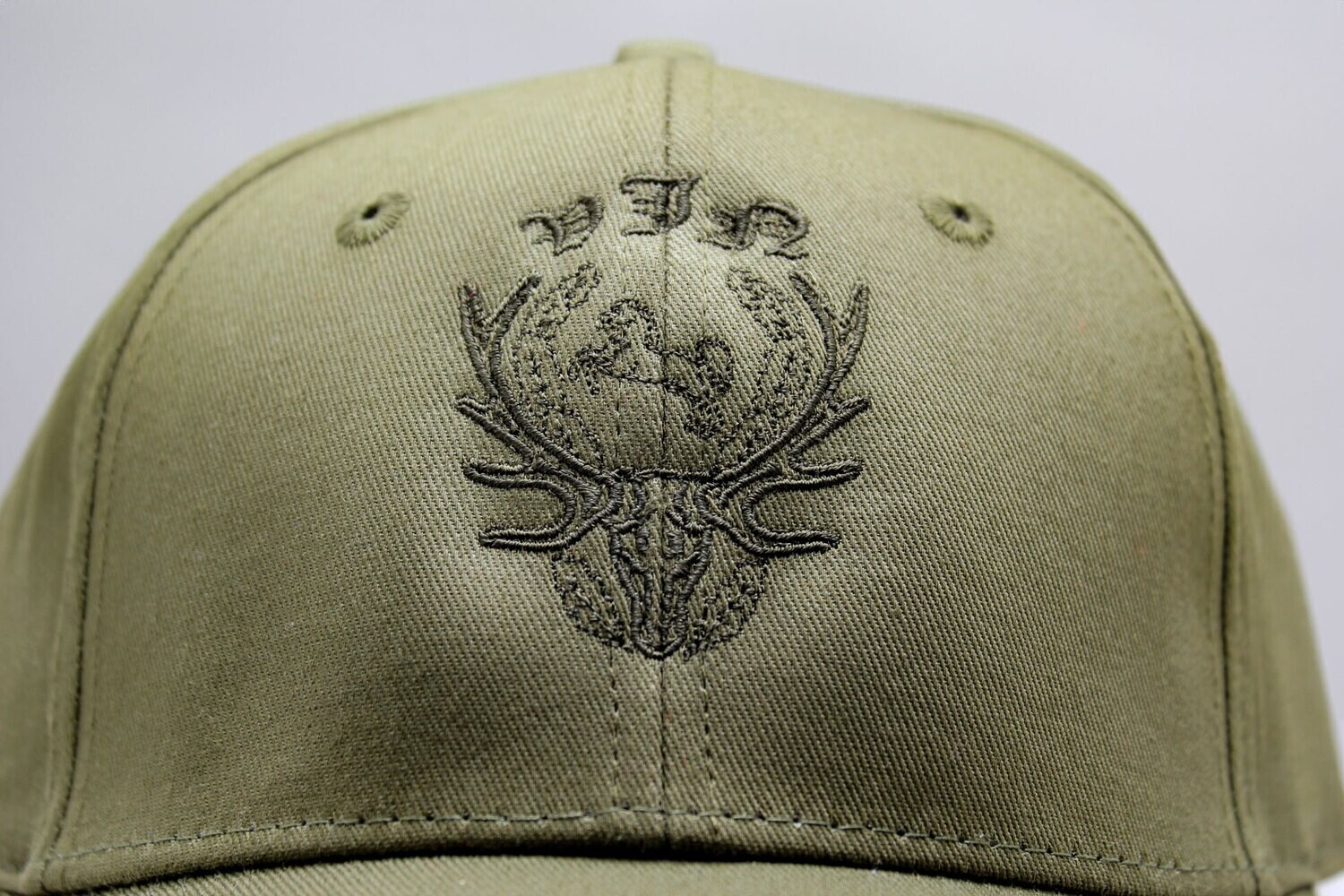 VJN Basecap VJN Basecap "ANSITZ" / oliv - weiss