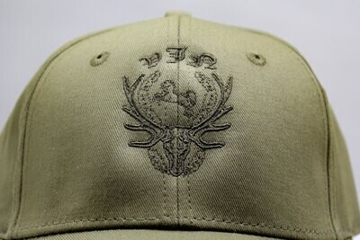 VJN Basecap VJN Basecap "ANSITZ" / oliv - weiss