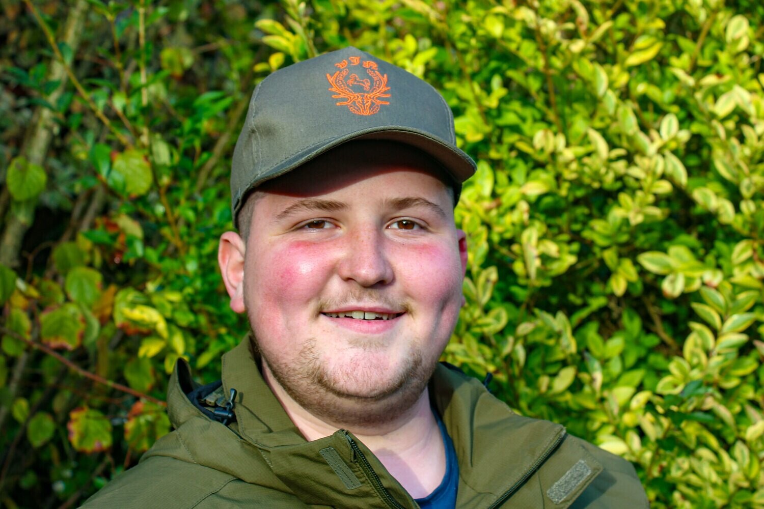 VJN Basecap VJN Basecap "REVIER" oliv - orange