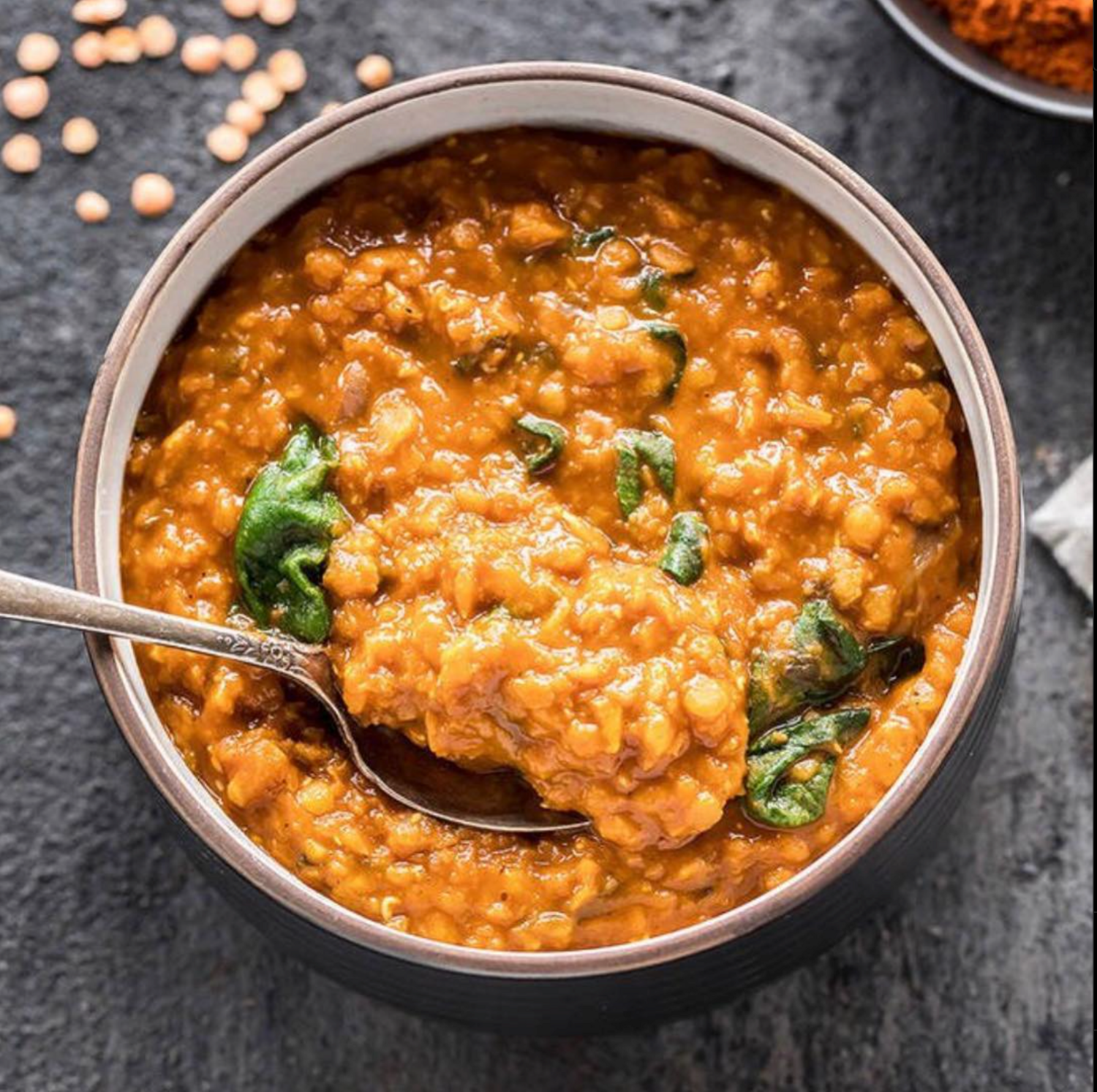 Miser wat (Red Lentil stew)