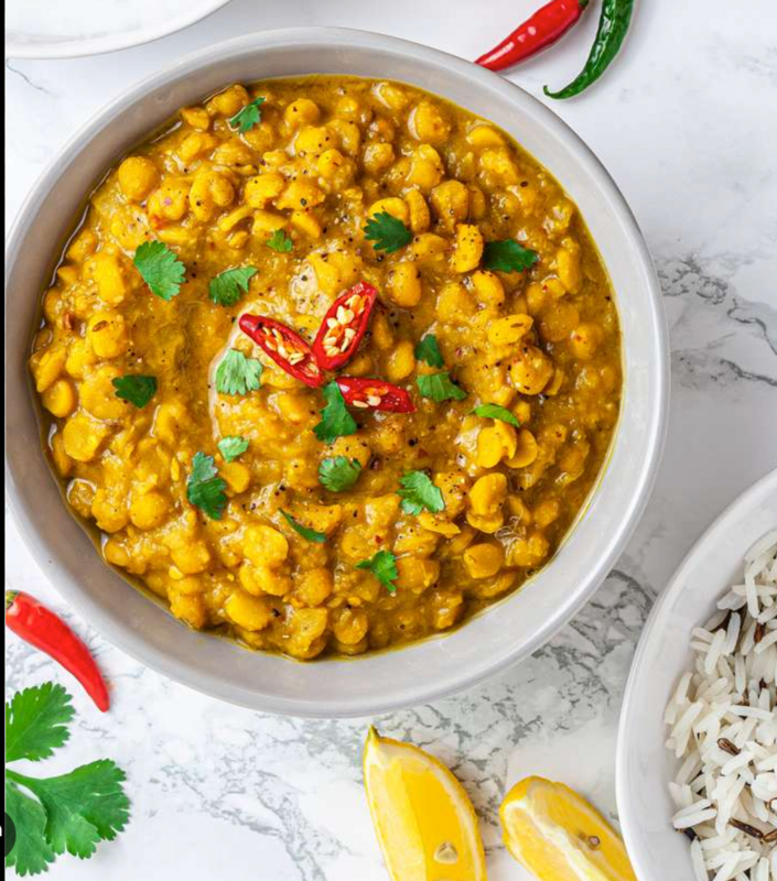 Kik wat (split pea stew)