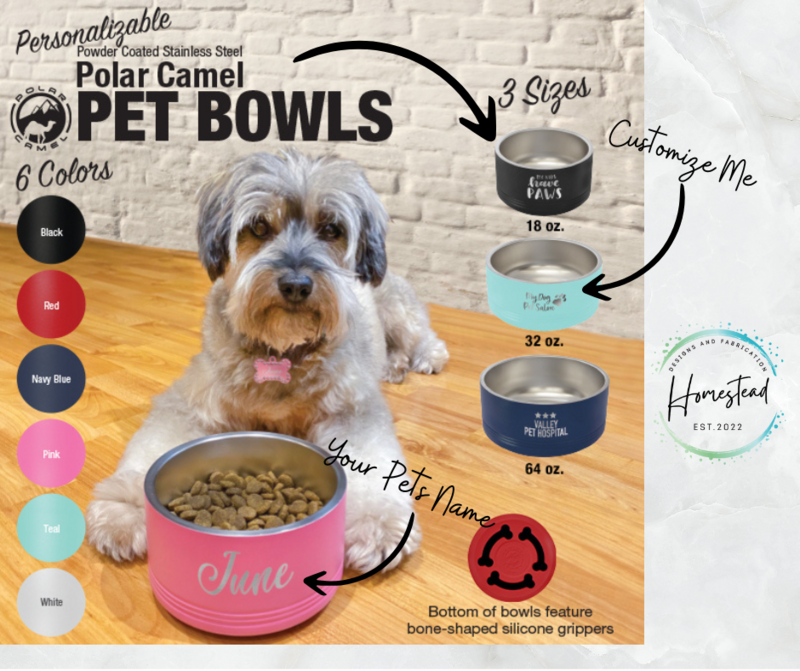 Polar Camel Pet Bowls