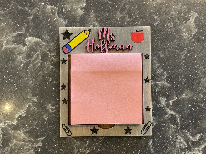 Post it notes holder