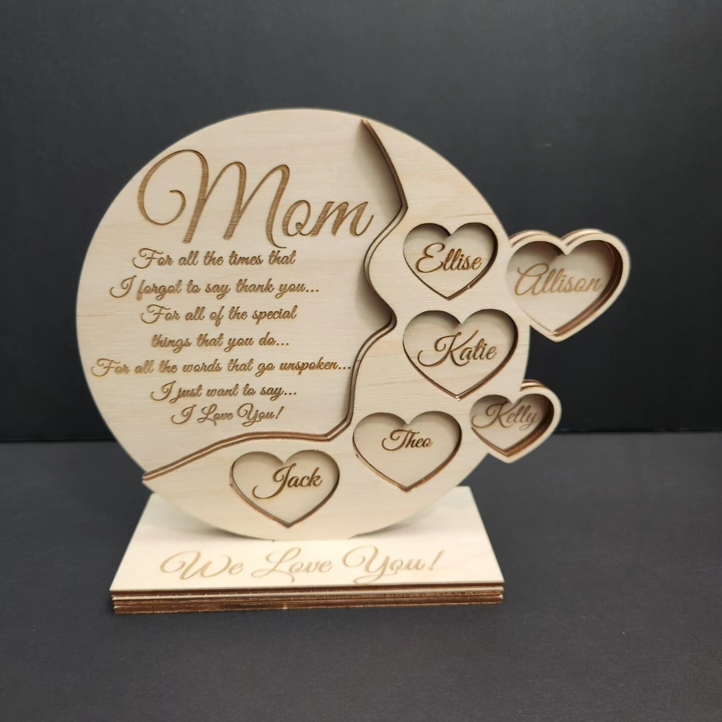 Thank you Mom Sign