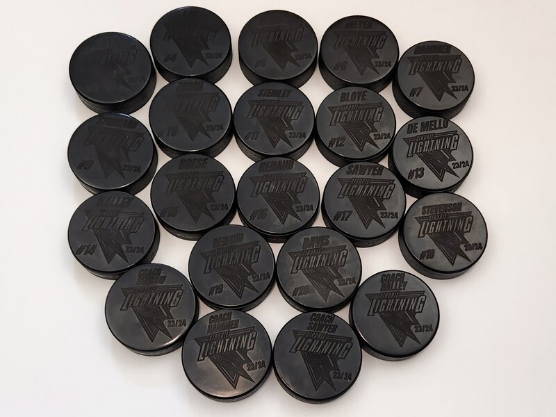 Hockey Puck Engraving