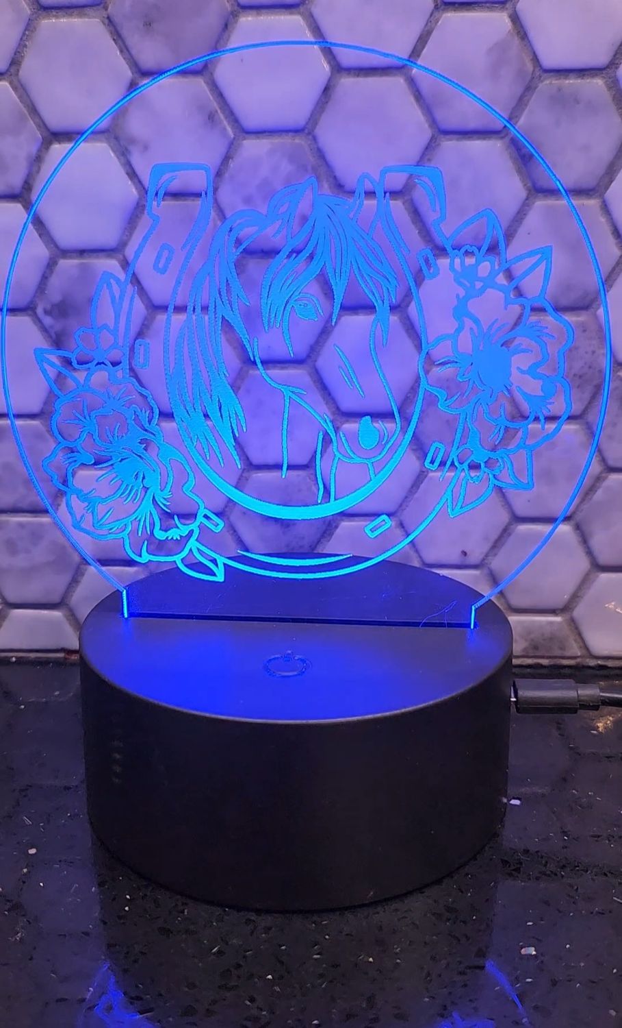 Acrylic LED Base| Light Up | Custom designs