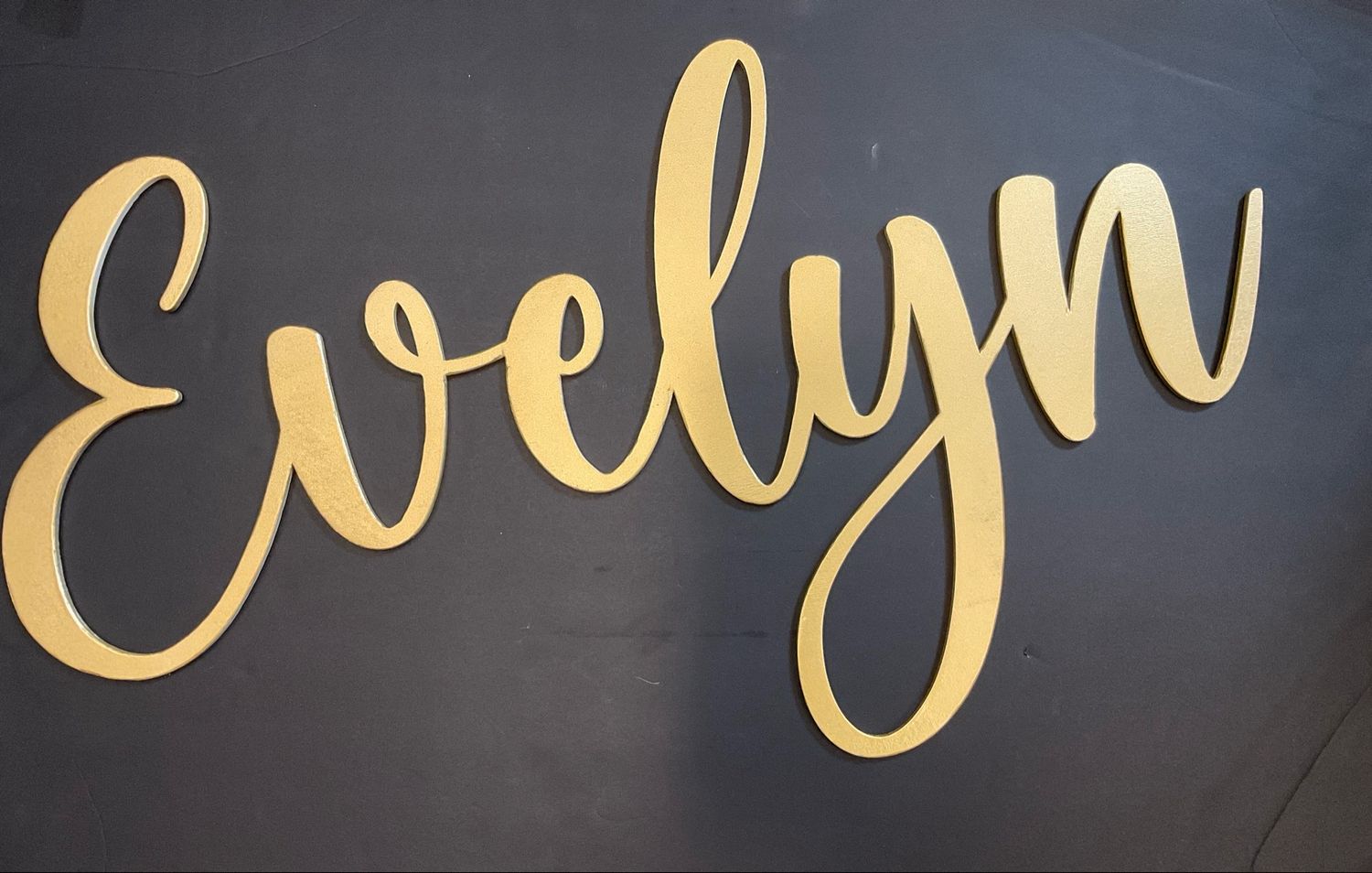 Custom Nursery Name Signs – 28”x16”