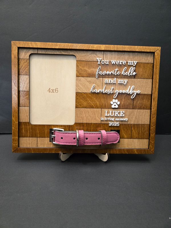 Pet Memorial Frames