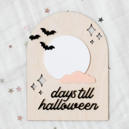 Halloween Countdown Sign 🎃🦇