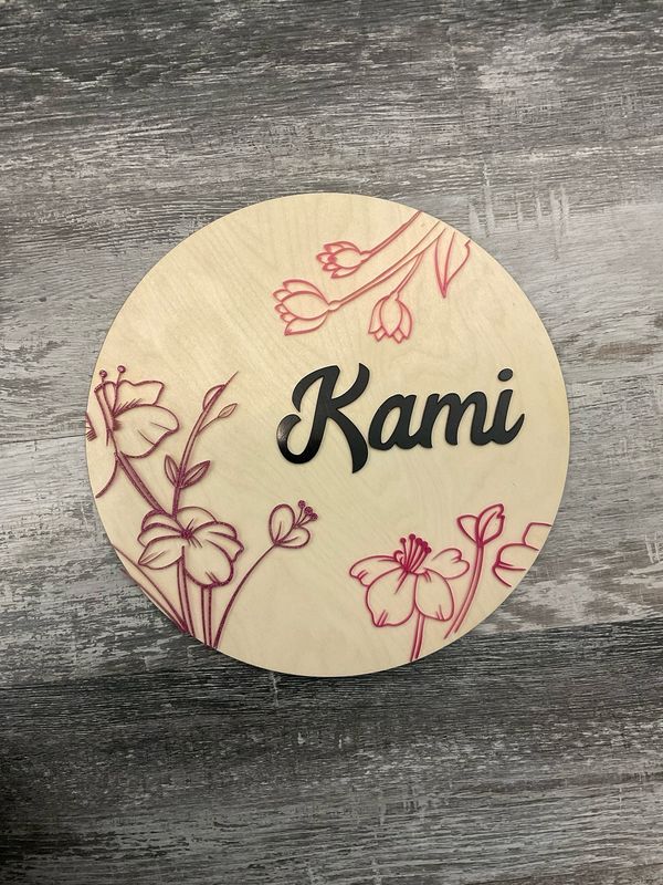 Layered Nursery Signs